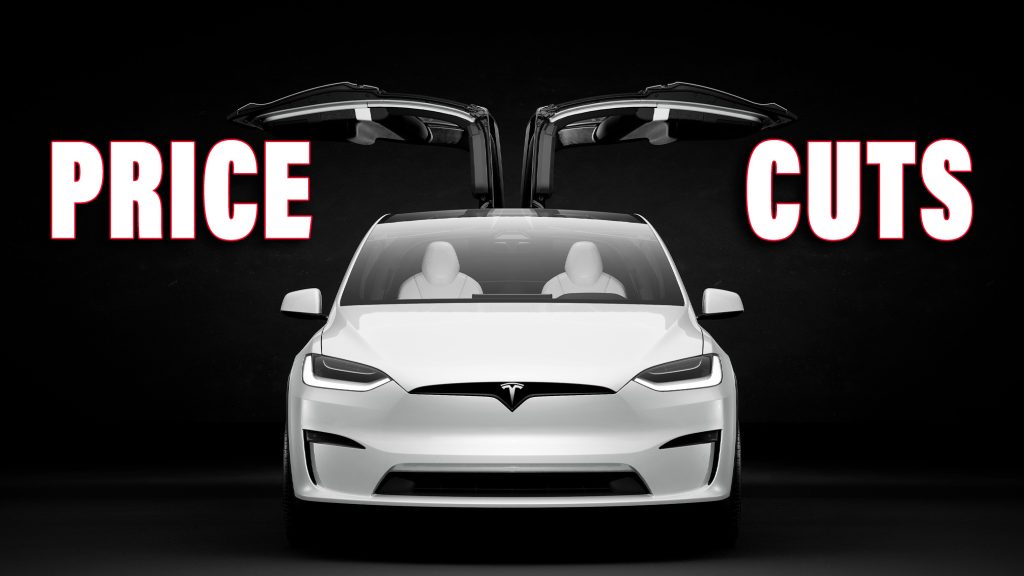 Pricing reductions for the Tesla Model S and Model X